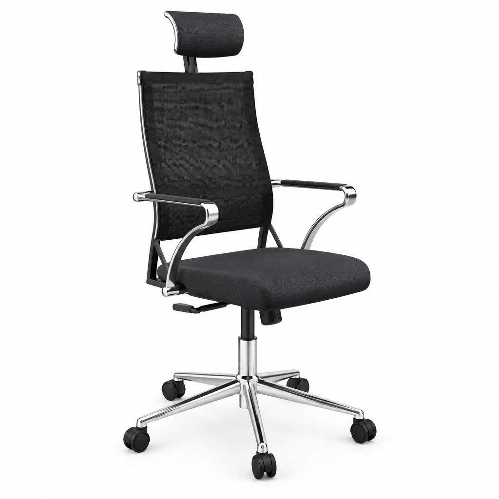 Bürostuhl Ergo4 mit Metallgestell