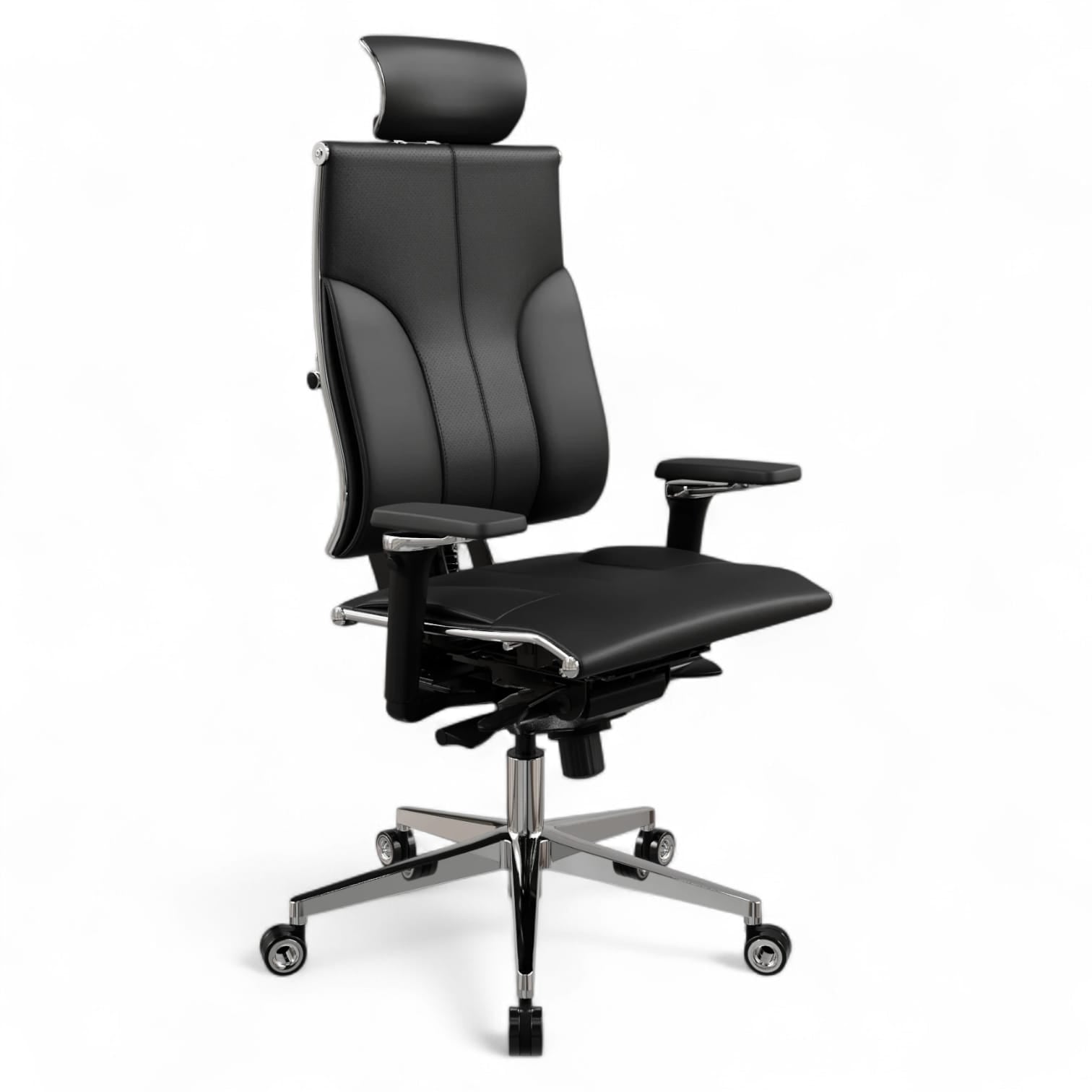 Chaise de directeur Yoga D avec corps en métal