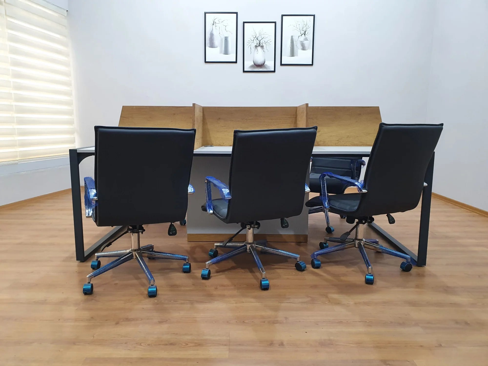 Apple 6lı Çoklu Çalışma Masası Workstation Petra - Gri ISTANBUL