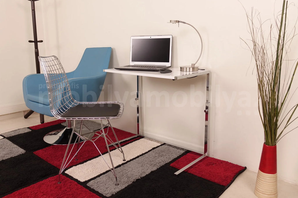 Bella Laptop Sehpası Highgloss Beyaz ISTANBUL-TSI