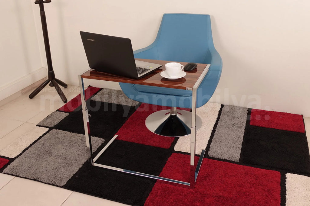 Bella Laptop Sehpası Highgloss Ceviz ISTANBUL-TSI