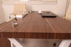 Captiva Makam Masası Etejerli V.Ceviz Beyaz ISTANBUL-TSI