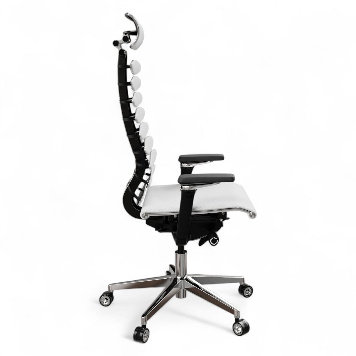Scaun executiv anatomic cu egalizator și cadru metalic