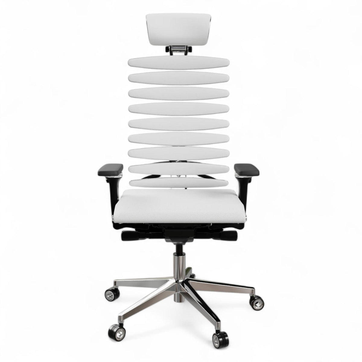 Chefsessel mit Metallgestell, Equalizer und anatomischer Rückenlehne