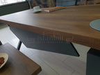 İstanbul Ofis Yönetici Masa Takımı Elegant - Barok Antrasit ISTANBUL