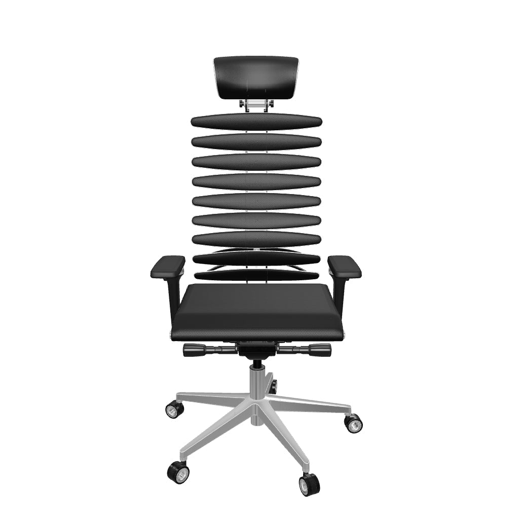Chefsessel mit Metallgestell, Equalizer und anatomischer Rückenlehne