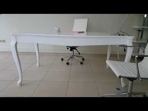 Lake Lukens Weißer Büroschreibtisch Alda