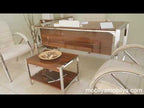 Valante Büromöbel-Set Hg.Weiß MDF