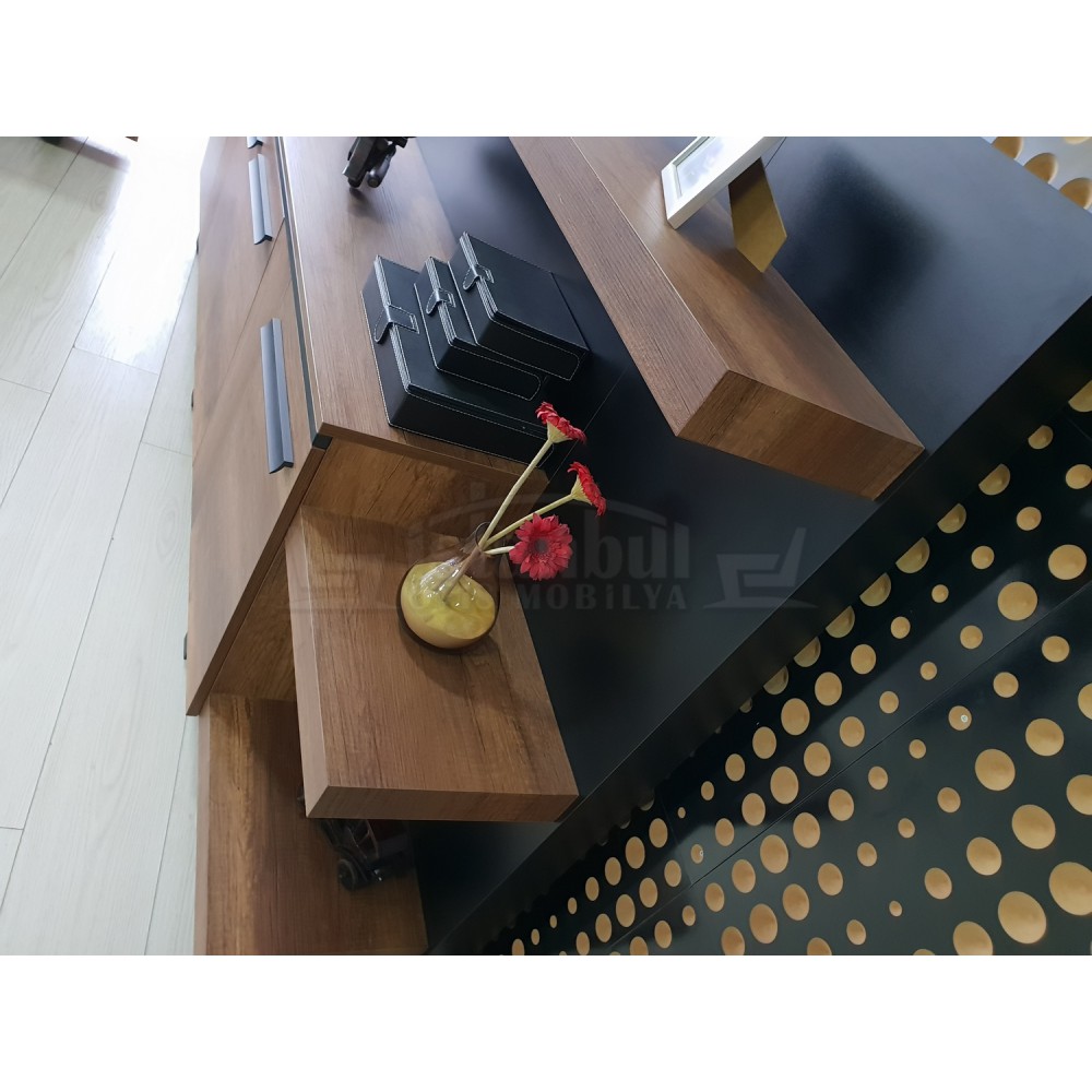 Istanbul Büro Executive Teams Tabelle First Class - Barock Schwarz