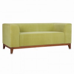 Tiefes Holz Dreisitzer-Couch