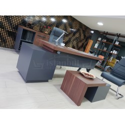 Istanbul Büro Executive Office Canberra - Anthrazit Walnut