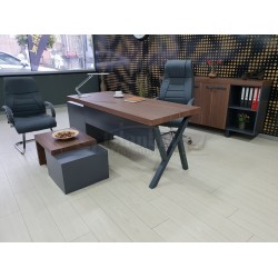 Istanbul Büro Executive Office Canberra - Anthrazit Walnut