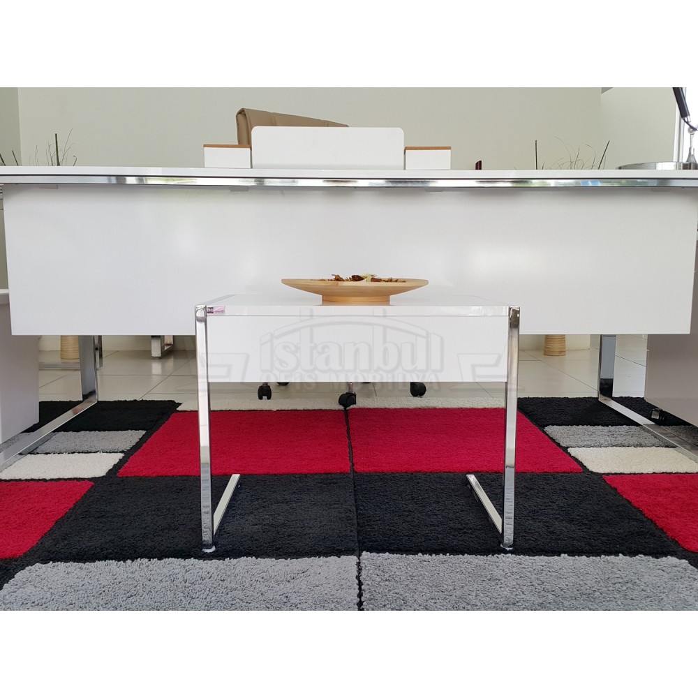 Apple-Istanbul-Büro-Schreibtisch Executive Office Hg. Weiß