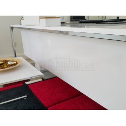 Apple-Istanbul-Büro-Schreibtisch Executive Office Hg. Weiß