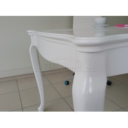 Lukens See Alta White Büro-Schreibtisch