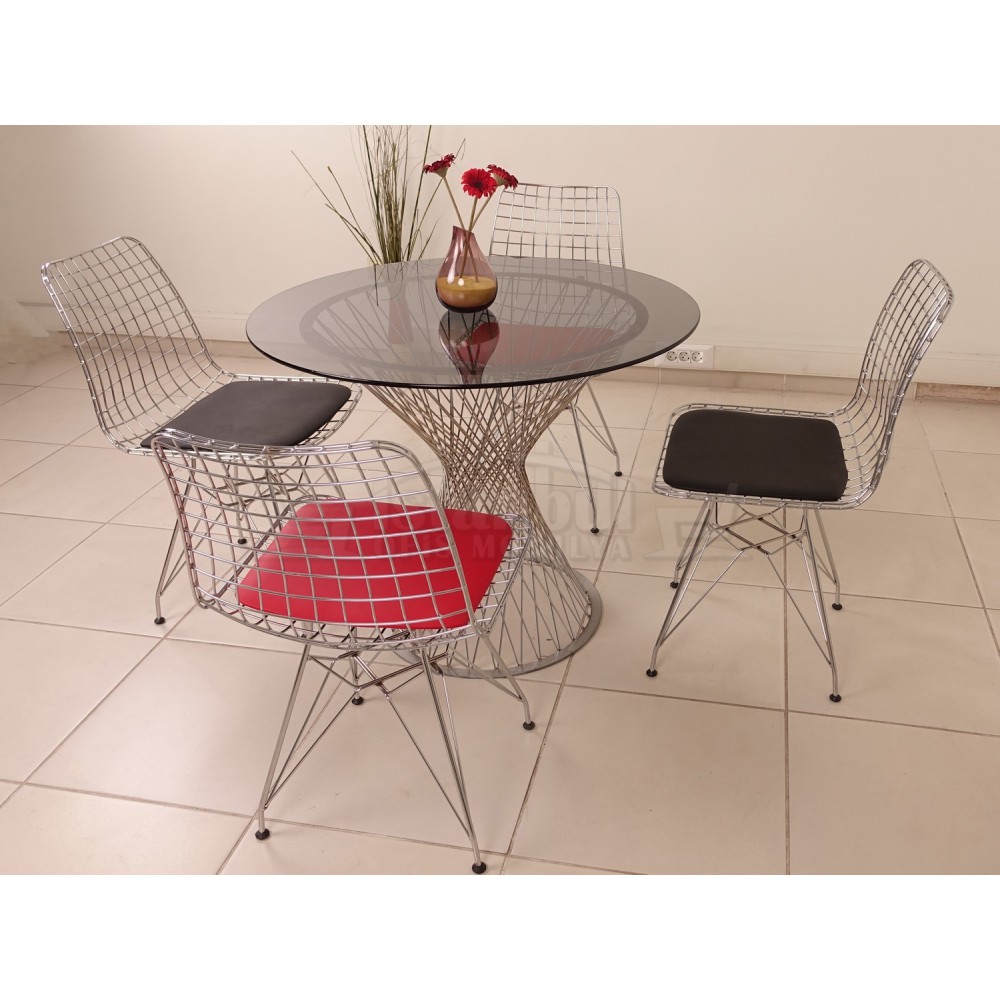 Glass Cafe Table Perla