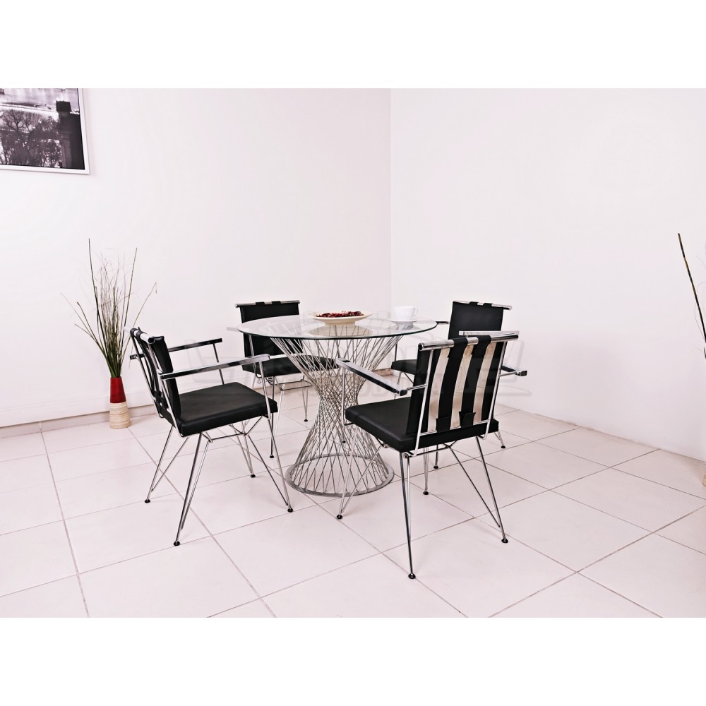 Glass Cafe Table Perla