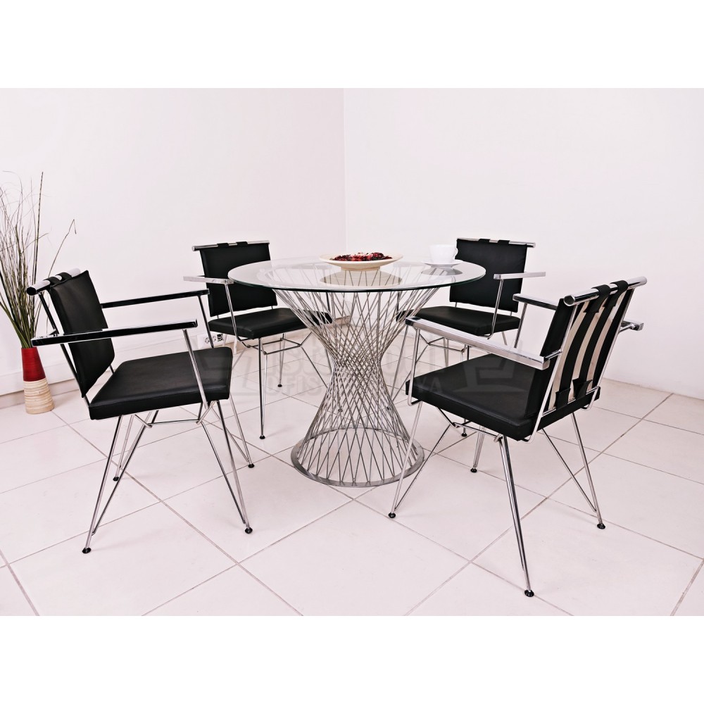 Glass Cafe Table Perla