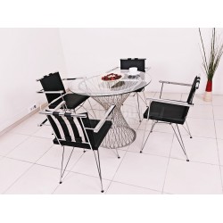 Glass Cafe Table Perla