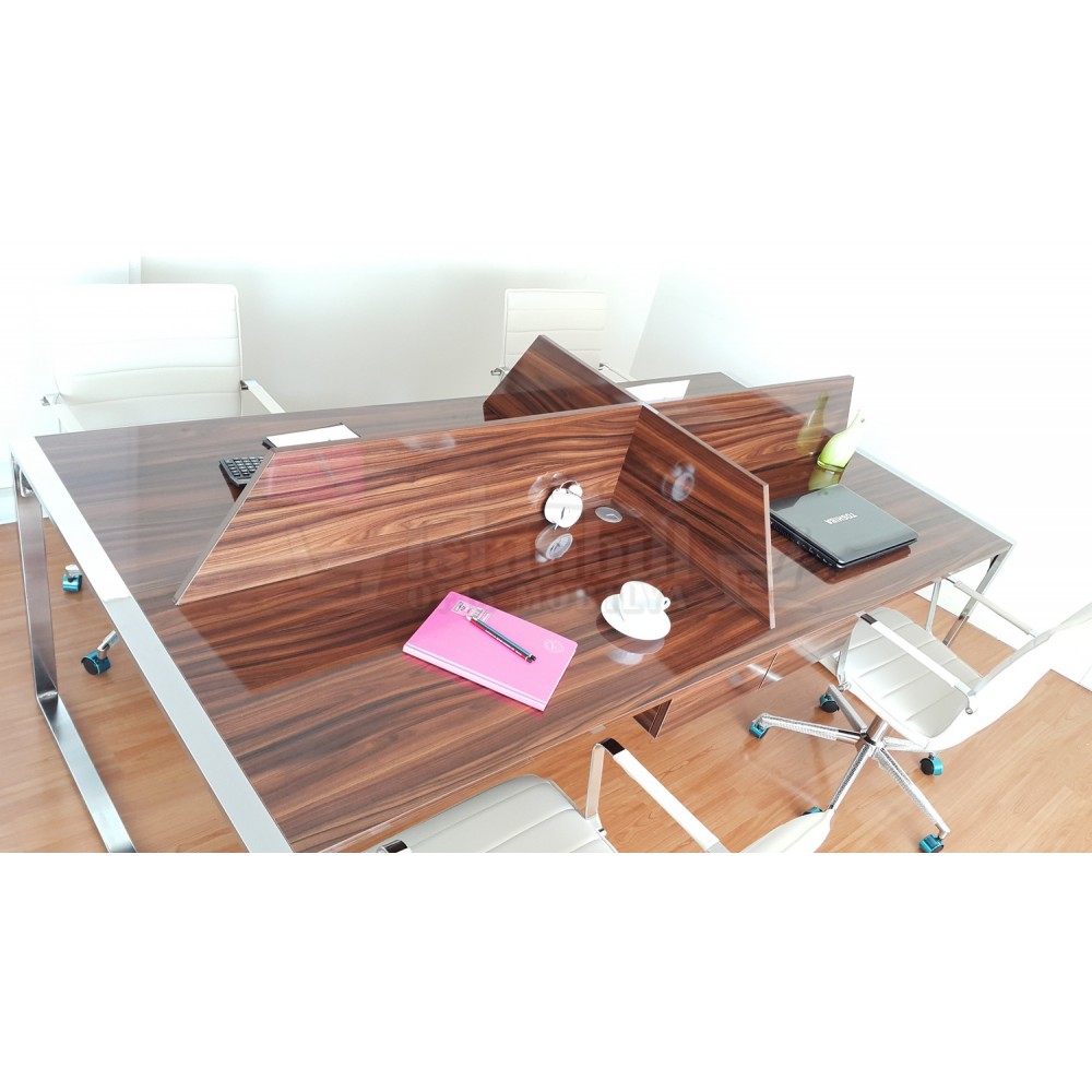 Apple Für Vier Person Schreibtisch Workstation