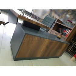 Istanbul Office Manager Tabelle Elegant - Barock Anthrazit