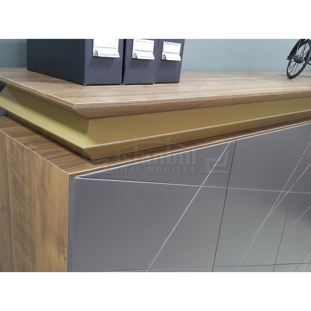 Unterschrift Und Executive-Sets Walnut See