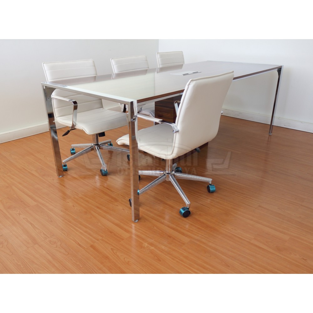 Apple-Seiten Offen Besprechungstisch Sockel-System