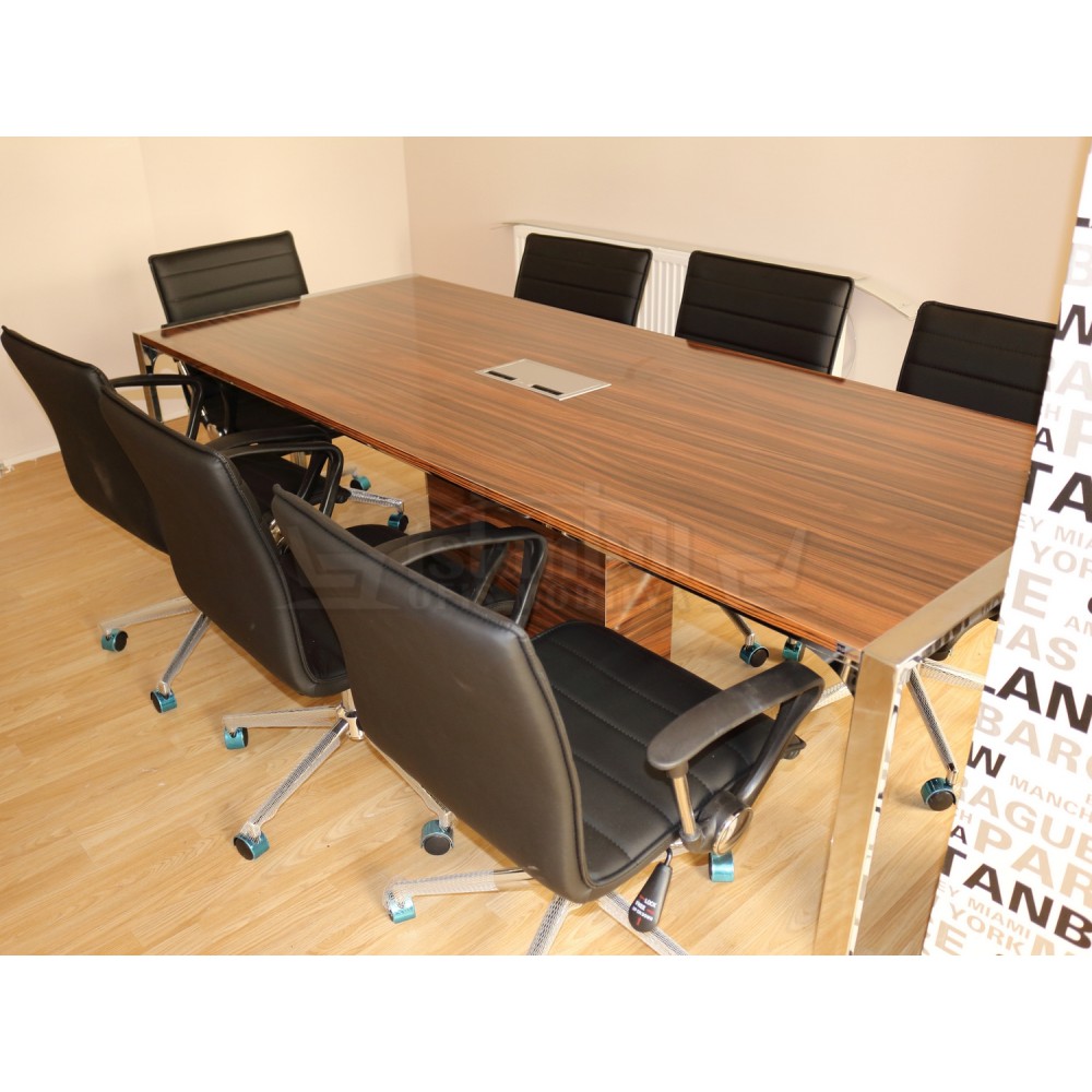 Apple-Seiten Offen Besprechungstisch Sockel-System