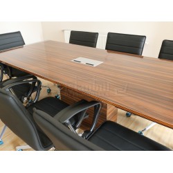 Apple-Seiten Offen Besprechungstisch Sockel-System