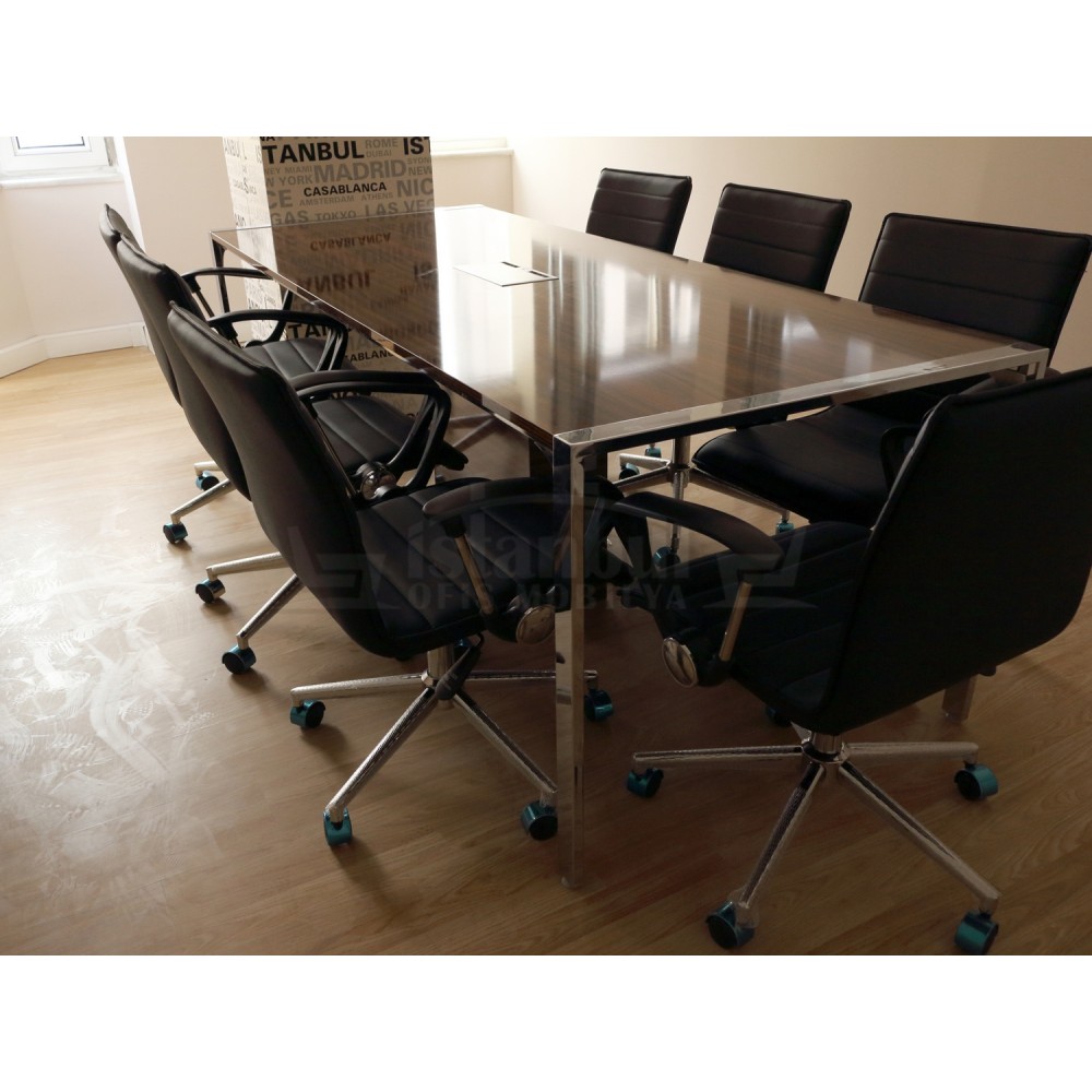 Apple-Seiten Offen Besprechungstisch Sockel-System