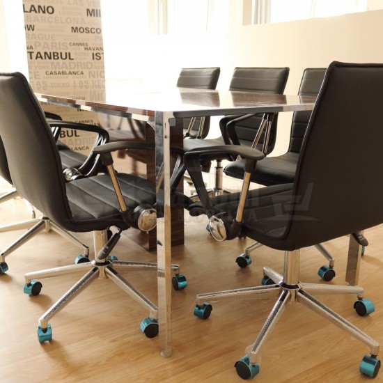 Apple-Seiten Offen Besprechungstisch Sockel-System