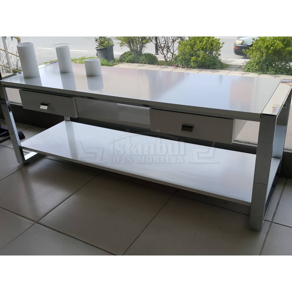 Verona Zwei Seater Schubladen Fernsehen Einheit