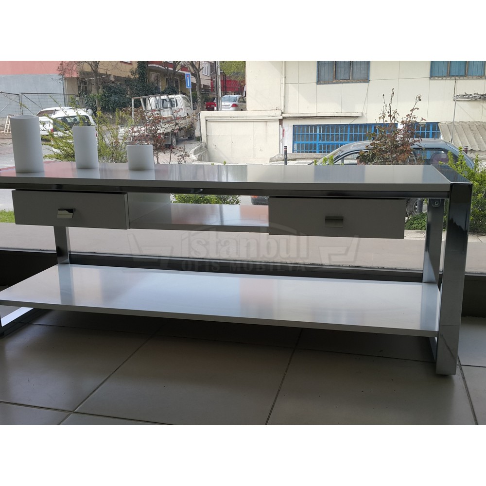 Verona Zwei Seater Schubladen Fernsehen Einheit