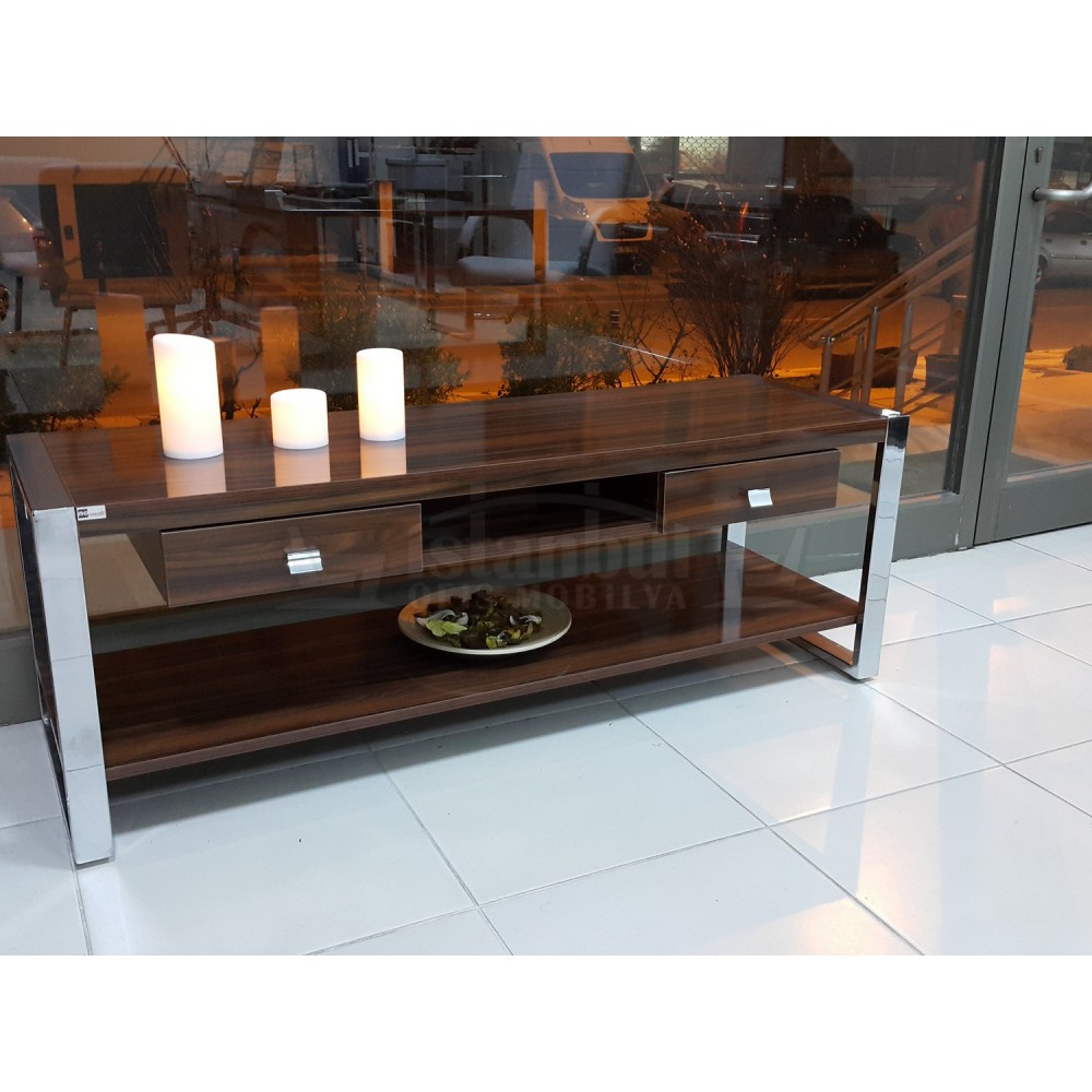 Verona Zwei Seater Schubladen Fernsehen Einheit