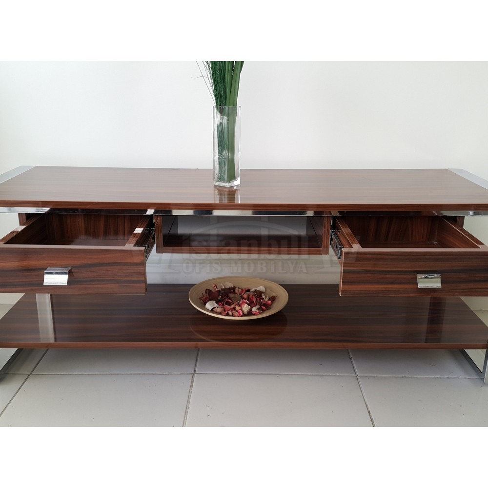 Verona Zwei Seater Schubladen Fernsehen Einheit