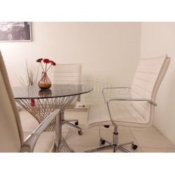 Glas Besprechungstisch Perla