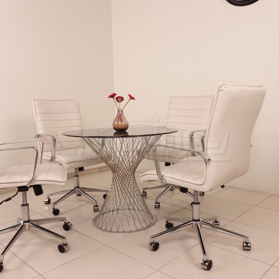 Glas Besprechungstisch Perla