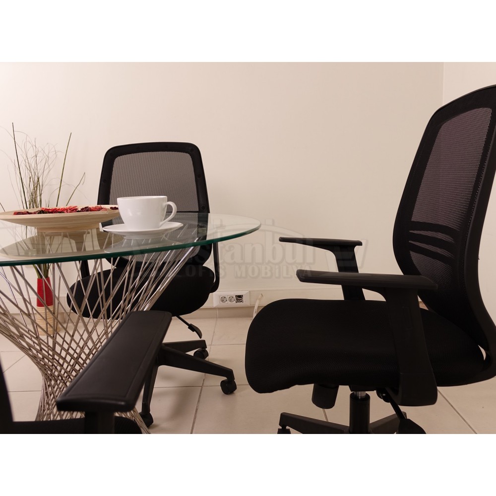 Glas Besprechungstisch Perla