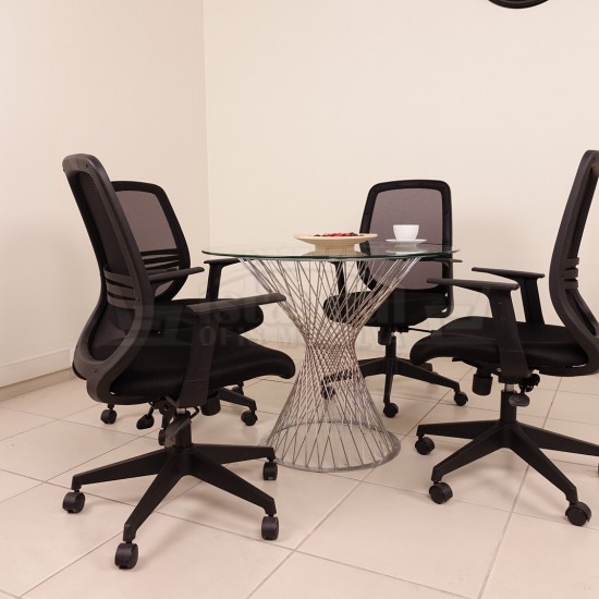 Glas Besprechungstisch Perla