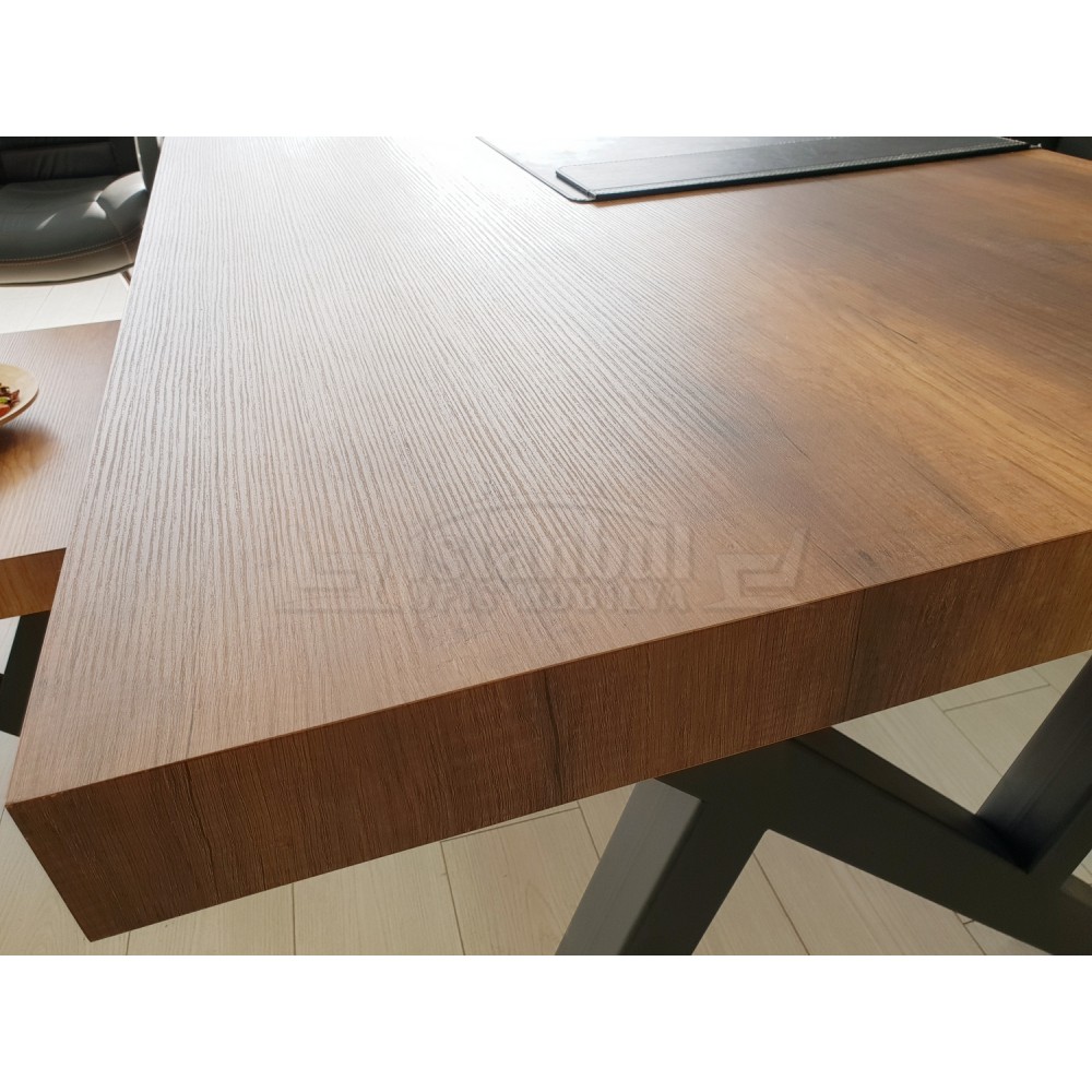 First Class Vorstand Regal Schrank Barock Anthrazit