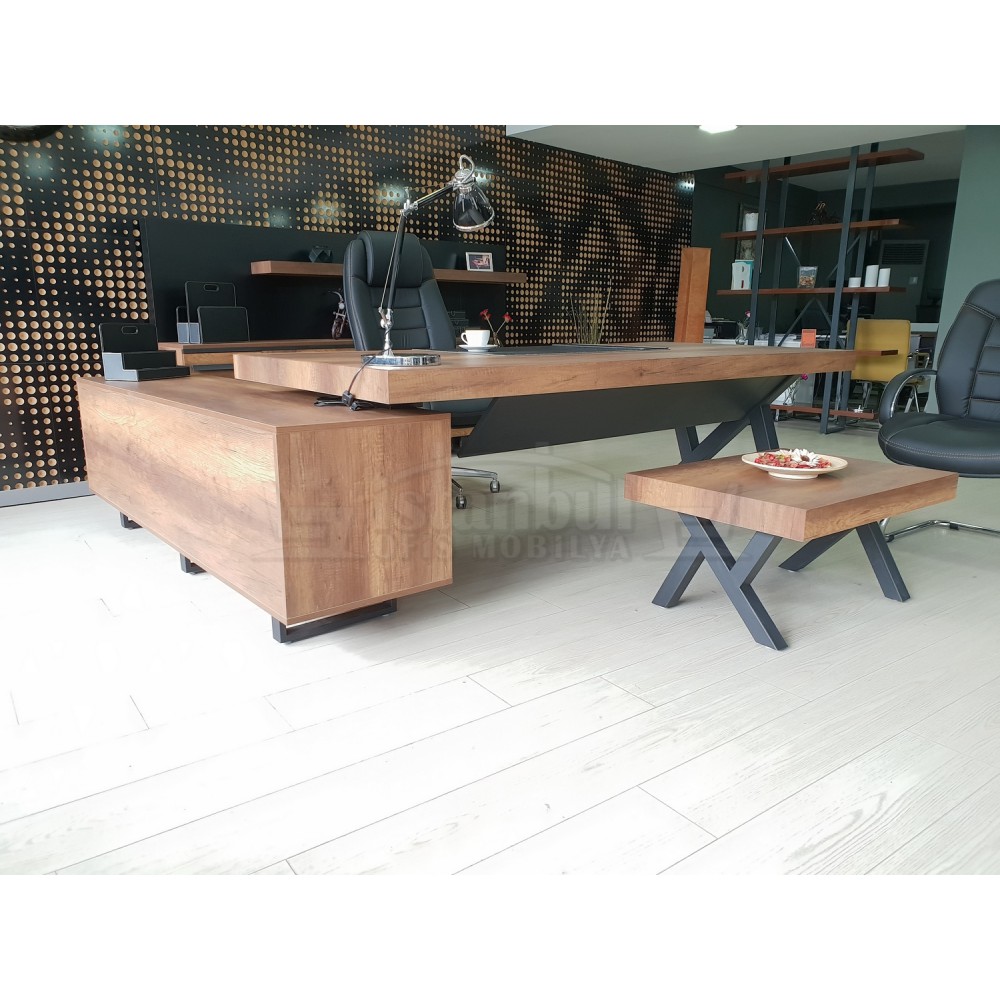 First Class Vorstand Regal Schrank Barock Anthrazit