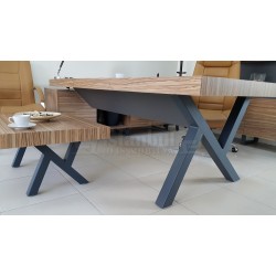 First Class Vorstand Regal Schrank Anthrazit Samba