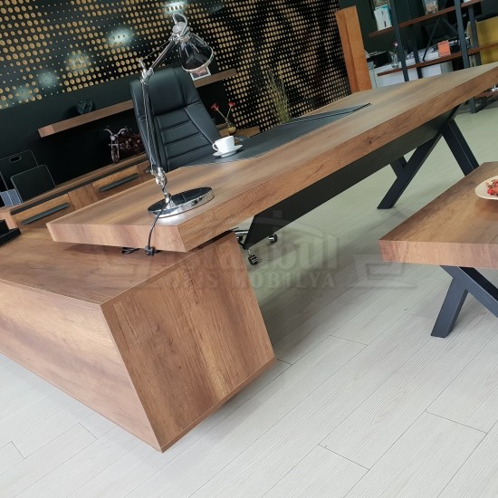 First Class Vorstand Regal Schrank Barock Anthrazit