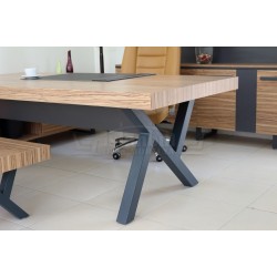 First Class Vorstand Regal Schrank Anthrazit Samba