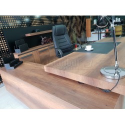 First Class Vorstand Regal Schrank Barock Anthrazit