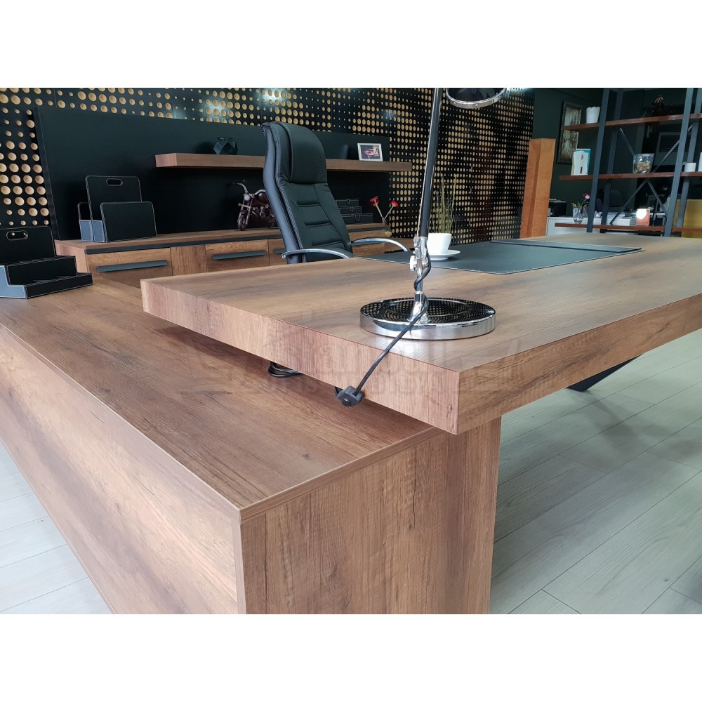 First Class Vorstand Regal Schrank Barock Anthrazit