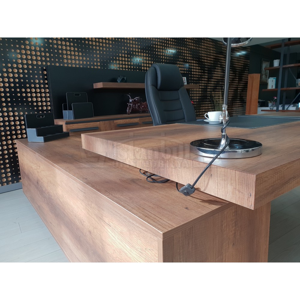 First Class Vorstand Regal Schrank Barock Anthrazit