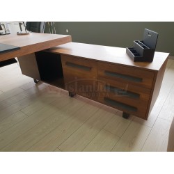 First Class Vorstand Regal Schrank Barock Anthrazit