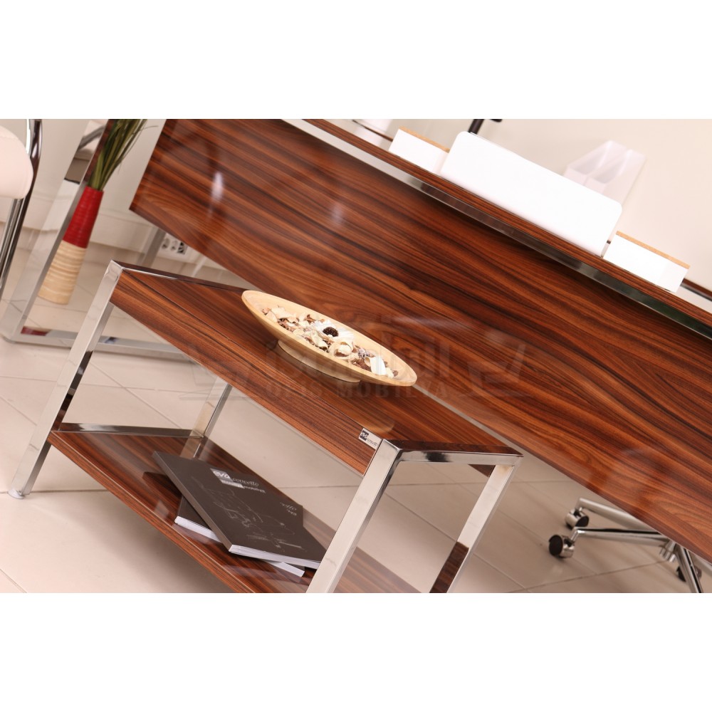 Apple Executive Tisch 190-90 Cm Hg. Walnuss