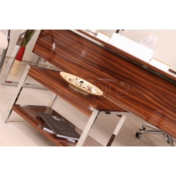 Apple Executive Tisch 190-90 Cm Hg. Walnuss